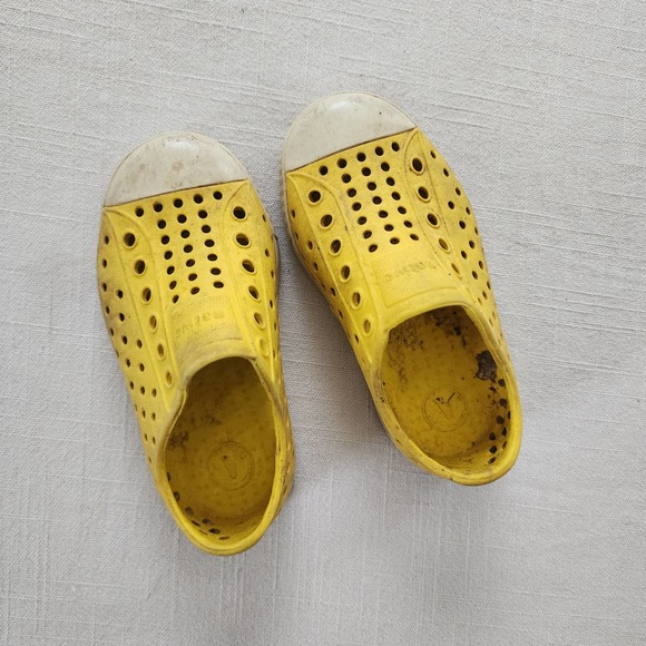 Yellow Kids Sandals - Picture 2 of 10